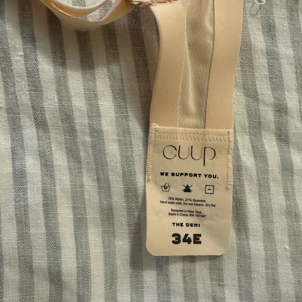 CUUP Soft Cream Bra - Picture 2 of 2